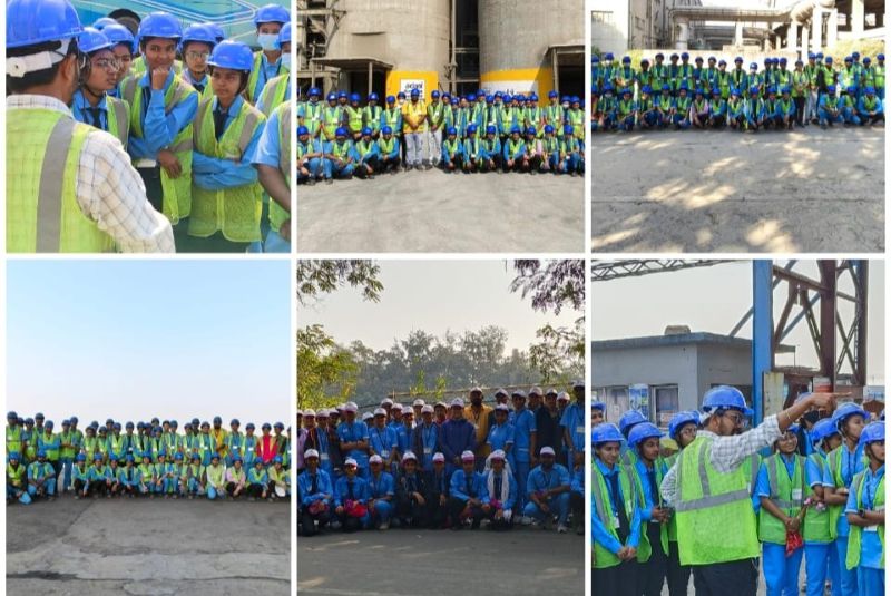 Ambuja Cements Organises Industrial Exposure Visit for SEDI Ambujanagar Trainees